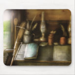 In a carpenter's workshop mouse mat