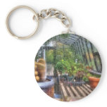 In a Greenhouse Window Keychain