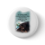 In A Perfect World... Pinback Button