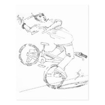 In A Spin Post Card