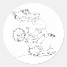 In A Spin Sticker