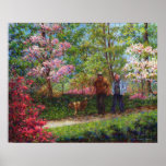 In Azalea Garden Fine Art Prints & Posters