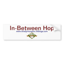 In-Between Hop Bumper Sicker Bumper Stickers