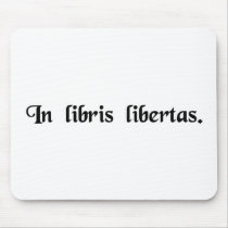 In books freedom mouse pads