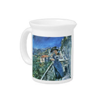 In Bordighera by Lovis Corinth Drink Pitcher