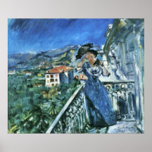 In Bordighera by Lovis Corinth Poster