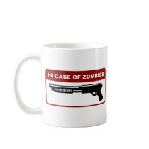 In Case Of Zombies Mugs