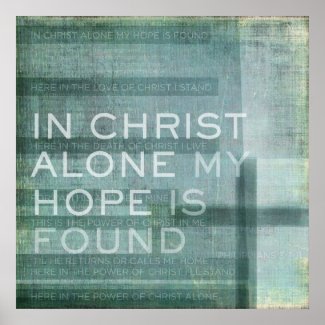 In Christ Alone Poster