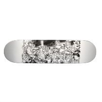 In Crust We Trust Skate Board Deck