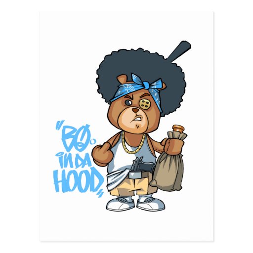 In Da Hood Post Cards