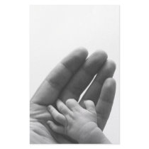 In Daddy's Hand Personalized Stationery