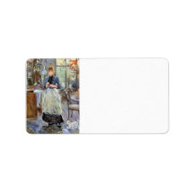 In Dining Room by Berthe Morisot Personalized Address Labels