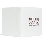 In Dog Beers (w/Mug)... 3 Ring Binder