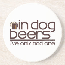 In Dog Beers (w/Mug) Coasters