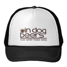 In Dog Beers (w/Mug) Trucker Hats