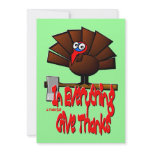 In Everything Give Thanks ~ 1 Thessalonians 5:18 Personalized Invitation