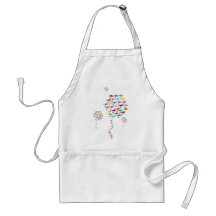 In Formation Airplane Balloon Flight Aviation Aprons