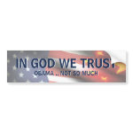 In God Not Obama bumpersticker