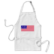 In God We Trust American Flag Apron