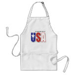 In God We Trust apron