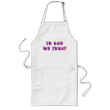 In God We Trust Apron
