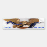 In GOD We Trust Bumper Stickers