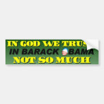 In God We Trust Bumper Stickers