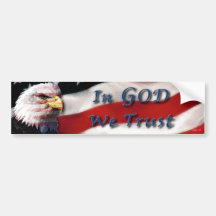 In God We Trust Bumper Stickers
