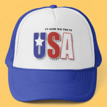 In God We Trust cap hats