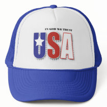 In God We Trust cap hats
