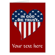 In God We Trust Card