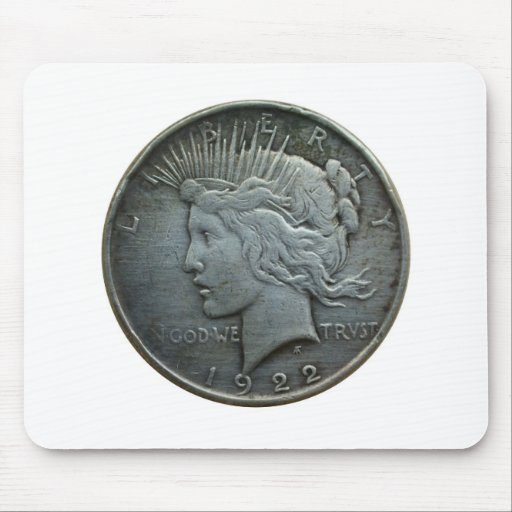 In GOD we trust - Coin of 1922 Mousepad