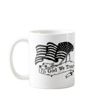 In God We Trust - Flag mugs