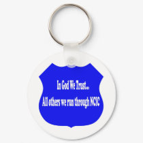 In God We Trust Keychain by SjStevenson In God We Trust Keychain