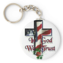In God we trust Keychains