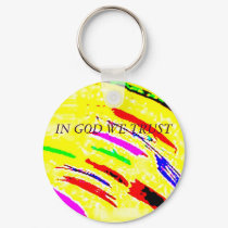 IN GOD WE TRUST Keychain