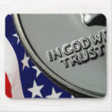 In God We Trust mousepads