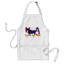 In God We Trust-Patriotic Horse aprons