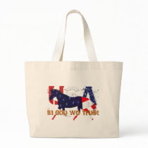 In God We Trust-Patriotic Horse bags