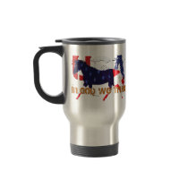 In God We Trust-Patriotic Horse mugs