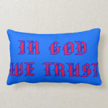 In God We Trust Pillows