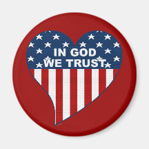 In God We Trust Refrigerator Magnet