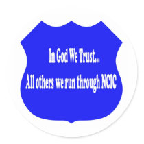In God We Trust Sticker