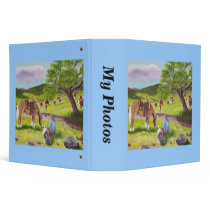 In Gods Country ~ Cowboy & Australian Shepherd Vinyl Binder