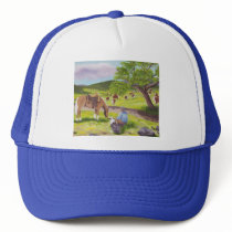 In Gods Country ~ Cowboy & Australian Shepherd Mesh Hat