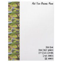In Gods Country ~ Cowboy & Australian Shepherd Custom Letterhead
