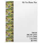 In Gods Country ~ Cowboy &amp; Australian Shepherd Custom Letterhead
