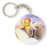 In God's Hands  In Loving memory Of Khaiden Keychain