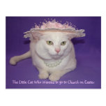 In her Easter Bonnet Post Card