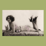 In Her Lingerie Poster
